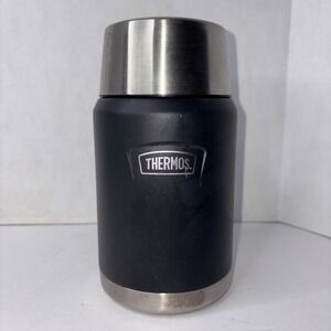 Thermos Icon 24oz Stainless Steel Food Storage Jar with Spoon Granite - No Spoon